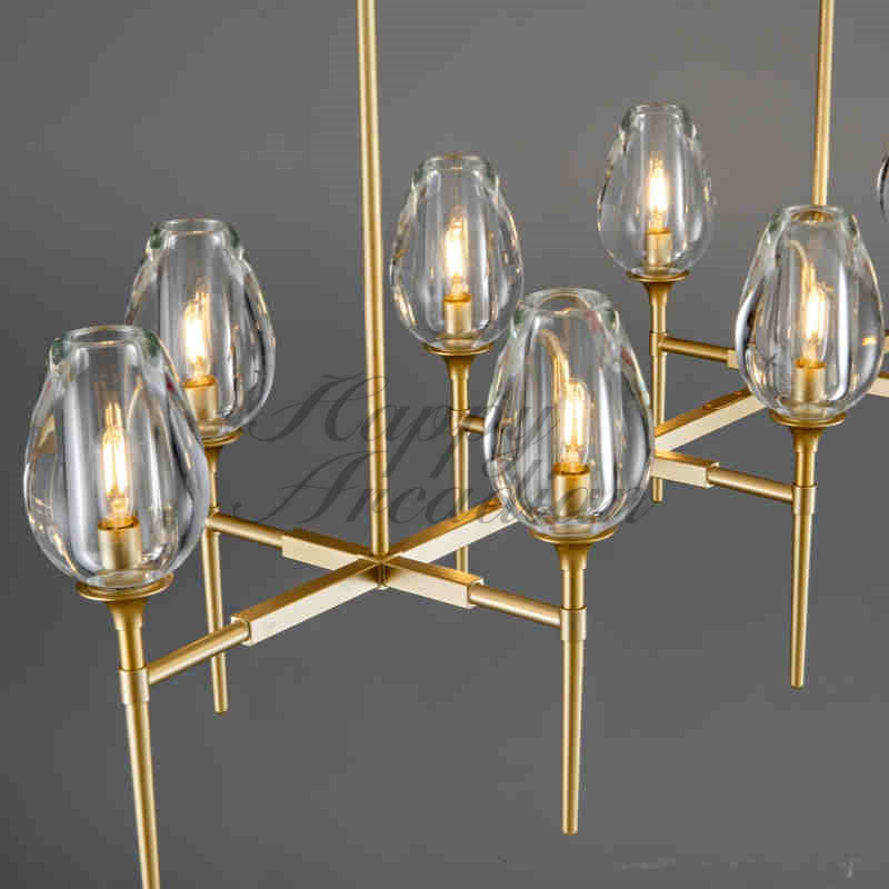 Harper Tulpe Series Round Chanelier Lighting