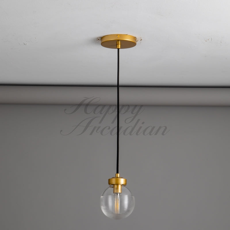 Patricia Glass Modern Kitchen Island Pendant Lamp