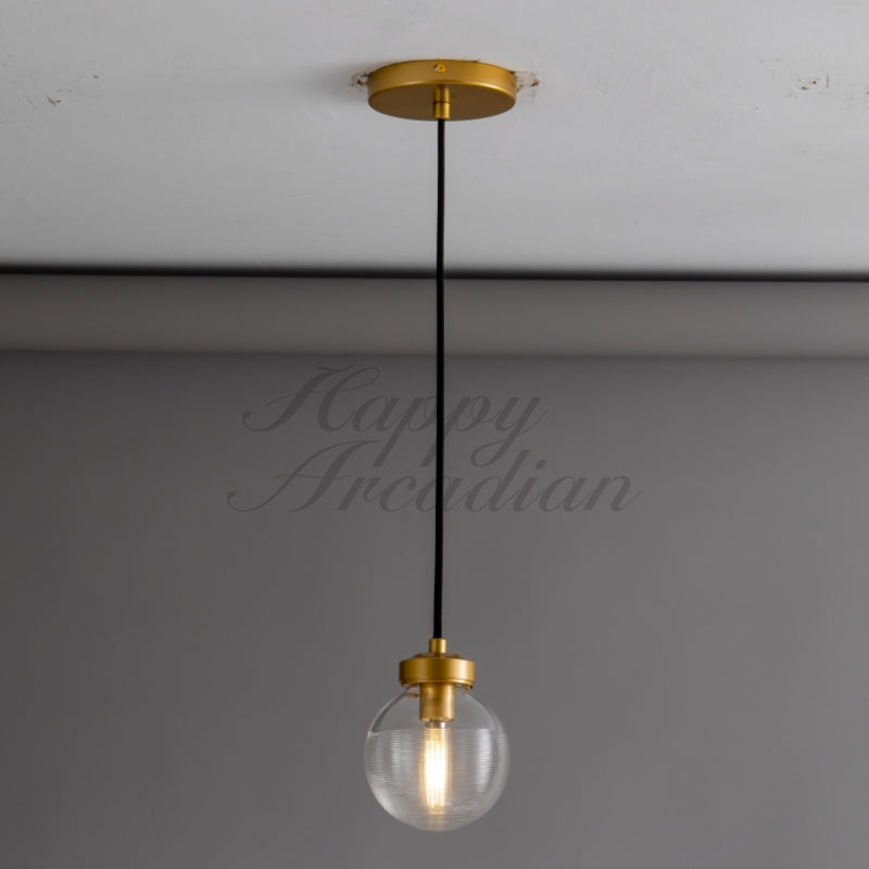 Patricia Glass Modern Kitchen Island Pendant Lamp
