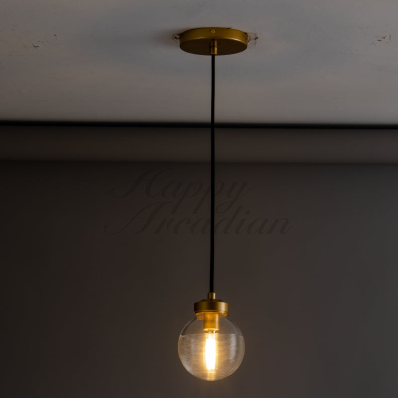 Patricia Glass Modern Kitchen Island Pendant Lamp