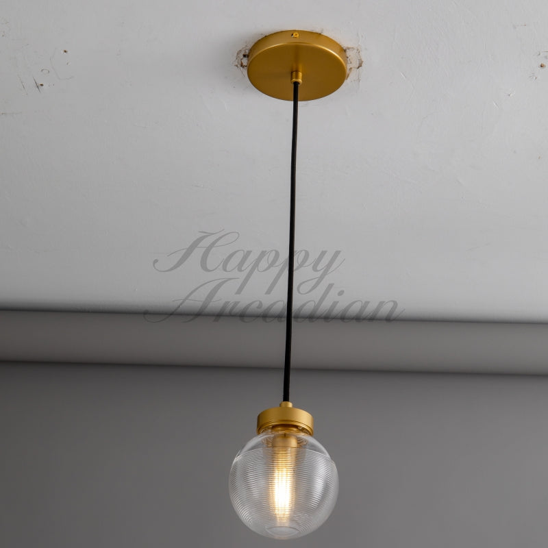 Patricia Glass Modern Kitchen Island Pendant Lamp