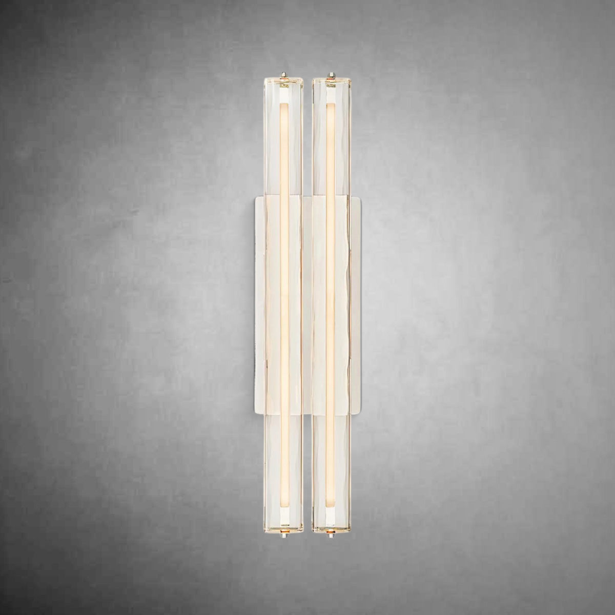 Aurivox Crystal Double Sconce