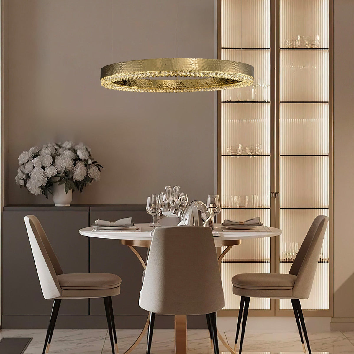 Hudson Crystal Modern Pendant Light