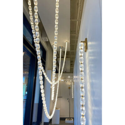 Collier Glass Pendant Lamp 26.2"H