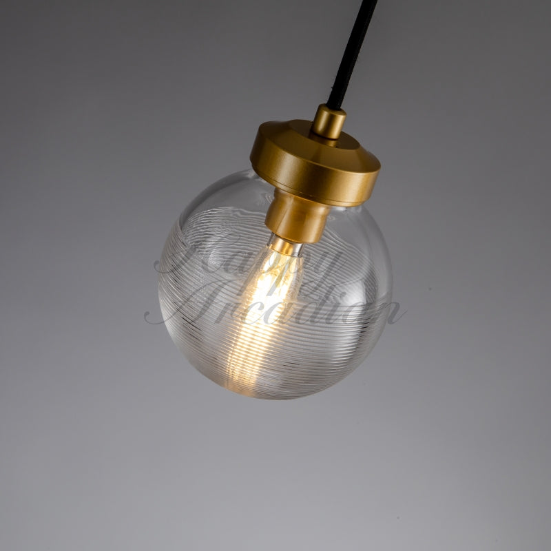 Patricia Glass Modern Kitchen Island Pendant Lamp