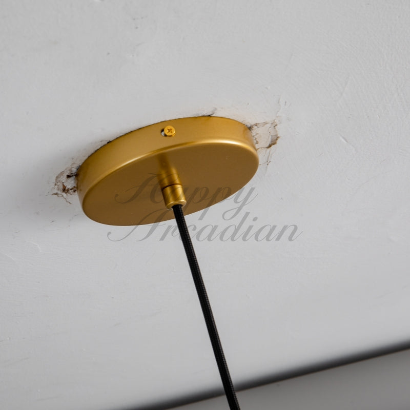 Patricia Glass Modern Kitchen Island Pendant Lamp