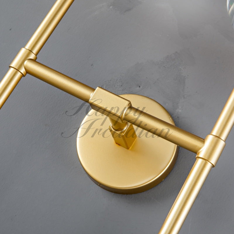 Harper Tulpe Modern 2 Light Glass Wall Light Fixture