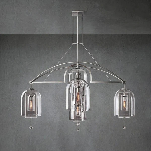 HA Fulcrum Round Chandelier 73" 5-Lights