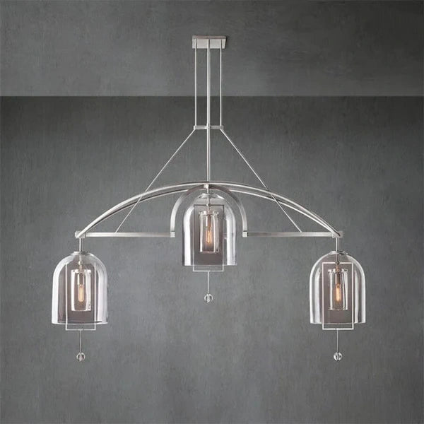 HA Fulcrum Round Chandelier 73" 3-Lights