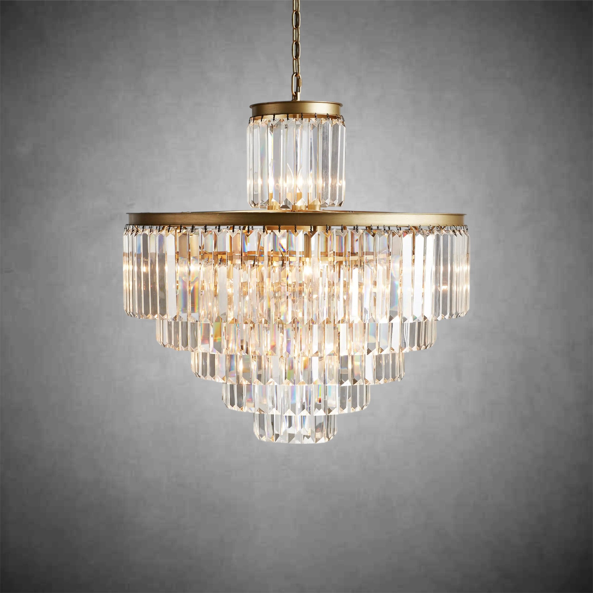 Leyland Tiered Round Chandelier Lighting