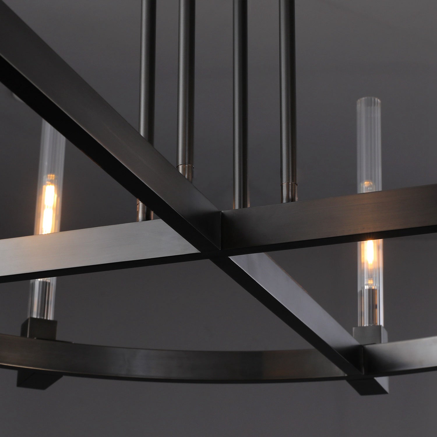 HA Candlestick Round Chandelier 36" 48''60'' 72"