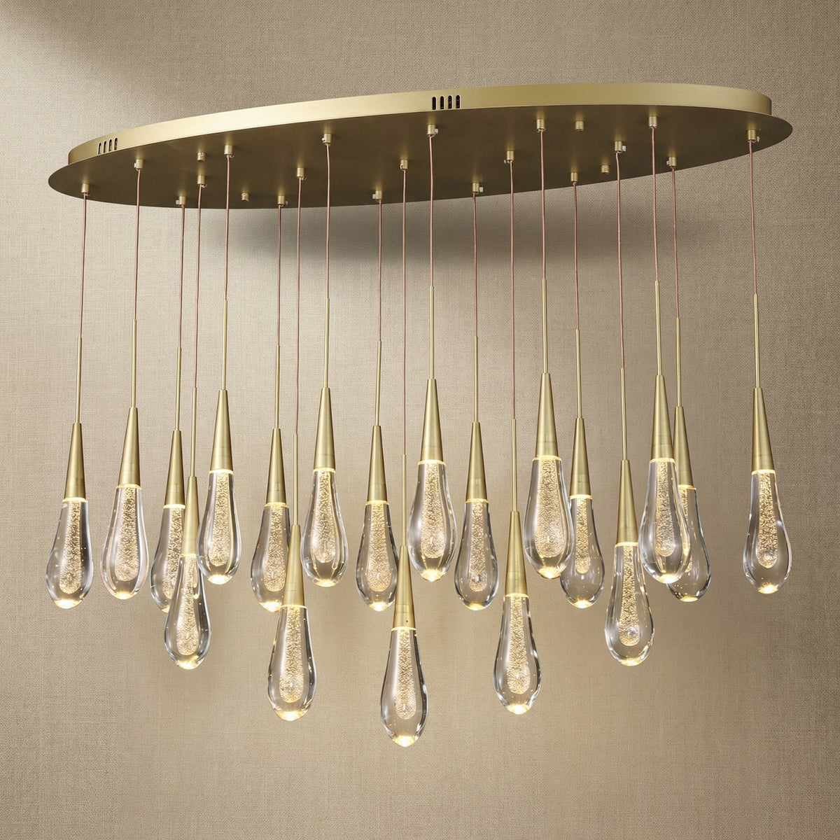 Goccia Oval Chandelier