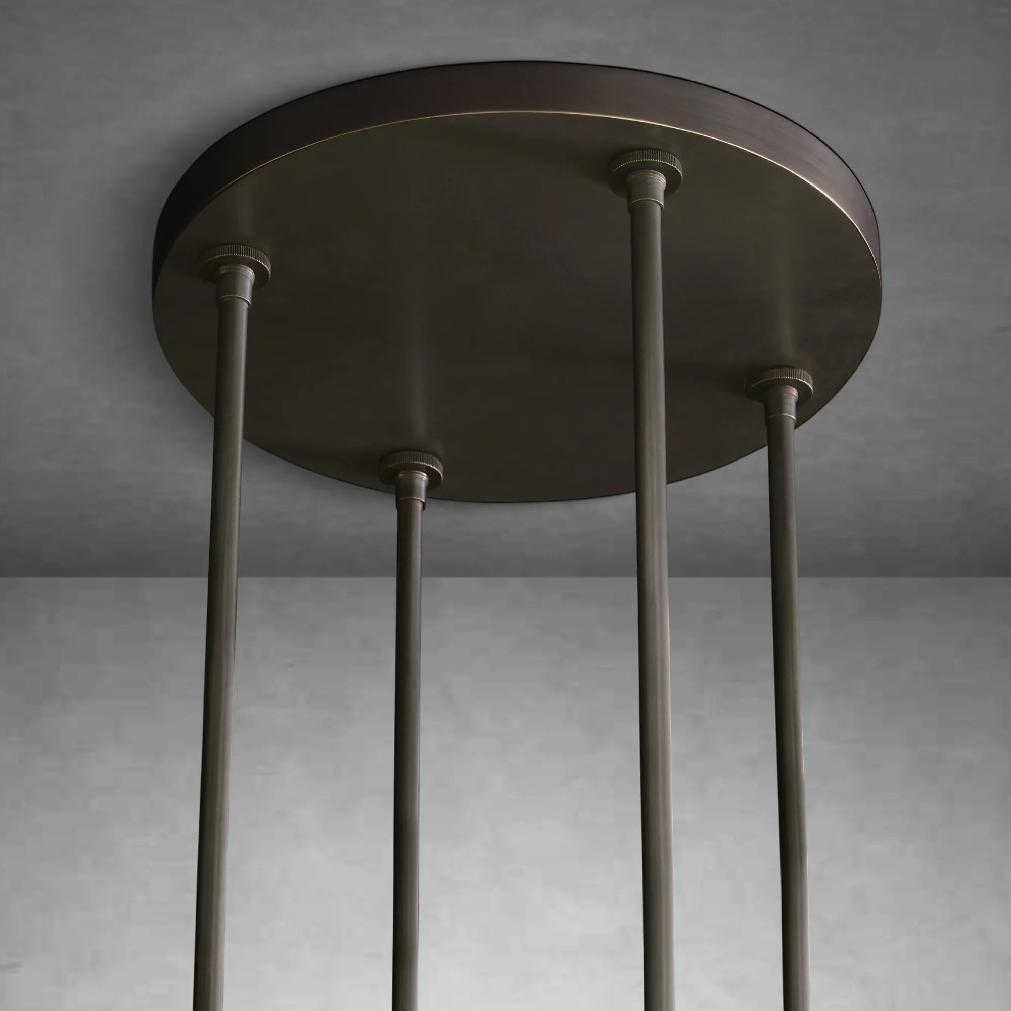 HA Rebecca Round Milk Glass Chandelier