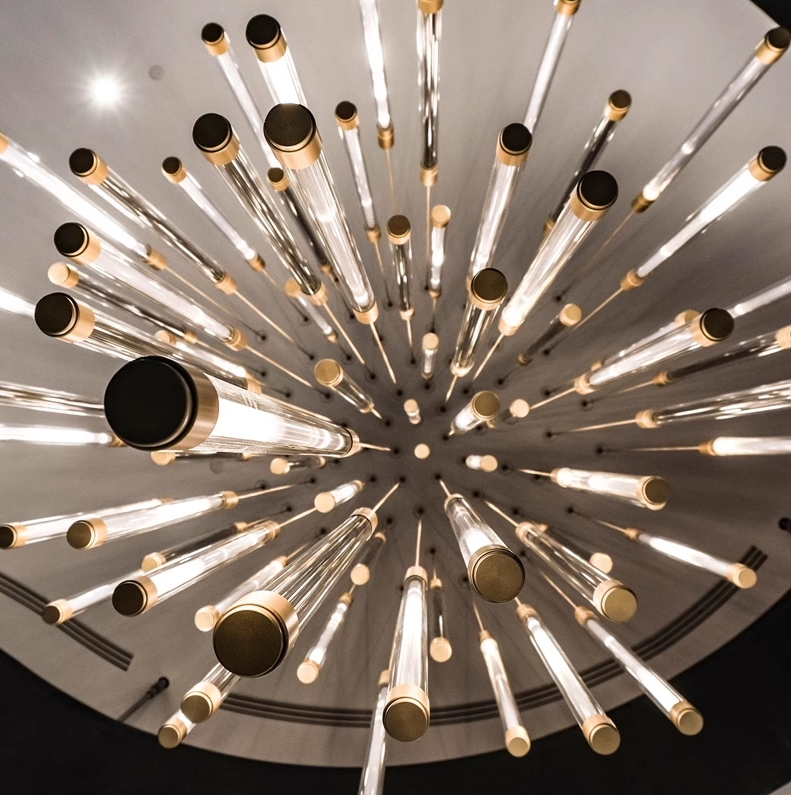 Modern Lightsabers Suspension Floating Chandelier