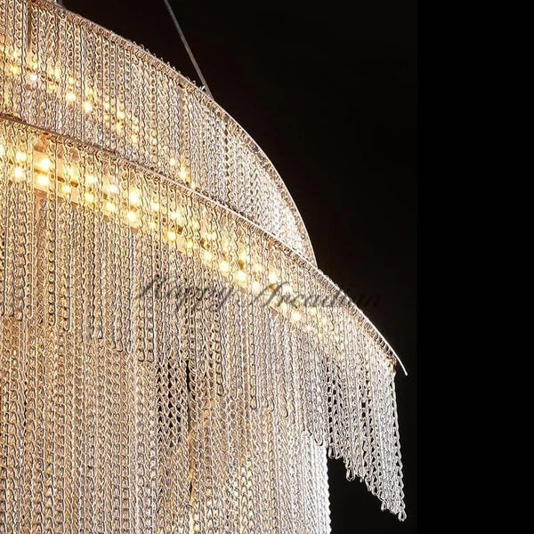 HA Alisa Multi-Layer Ring Chandelier