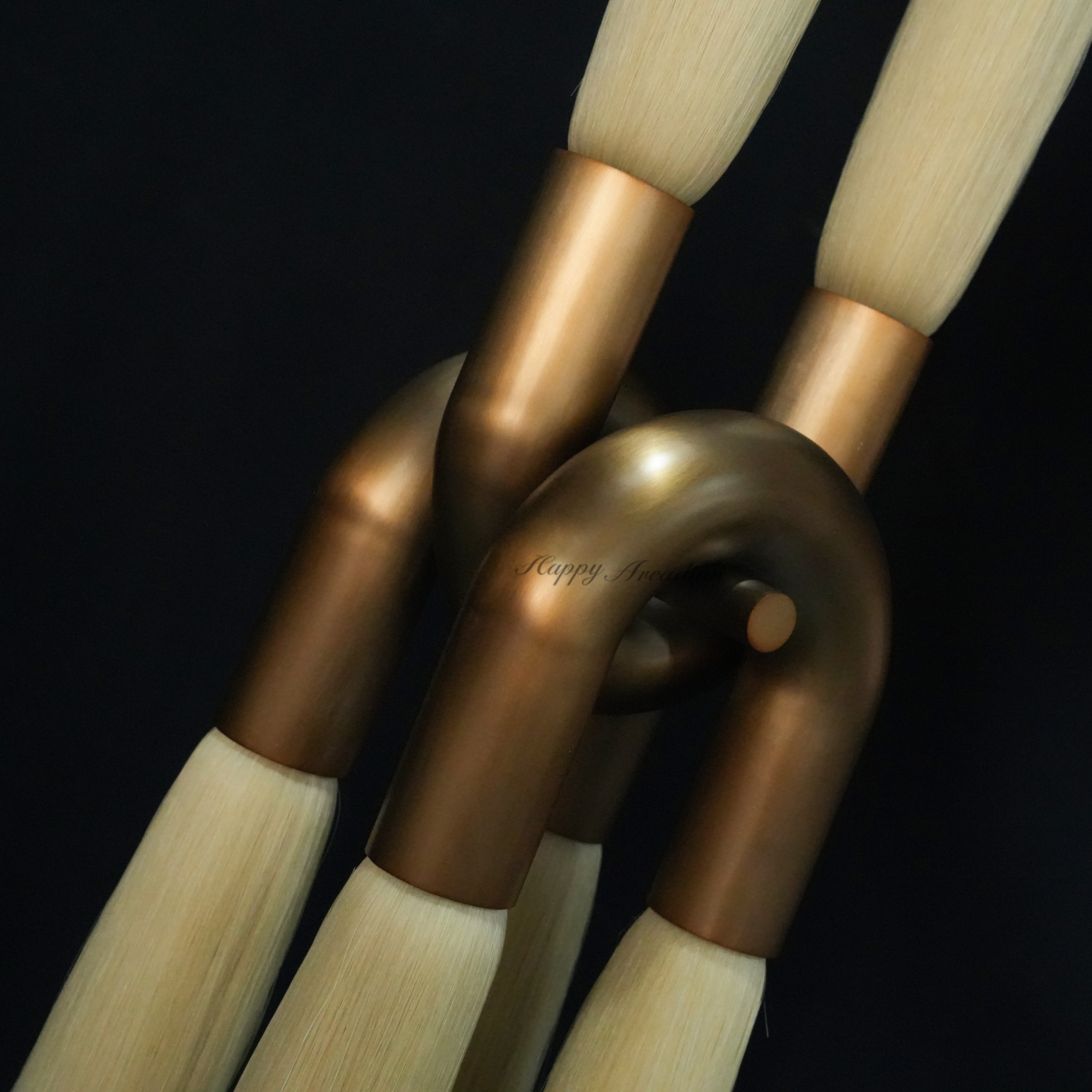 Horsehair Pendant Light