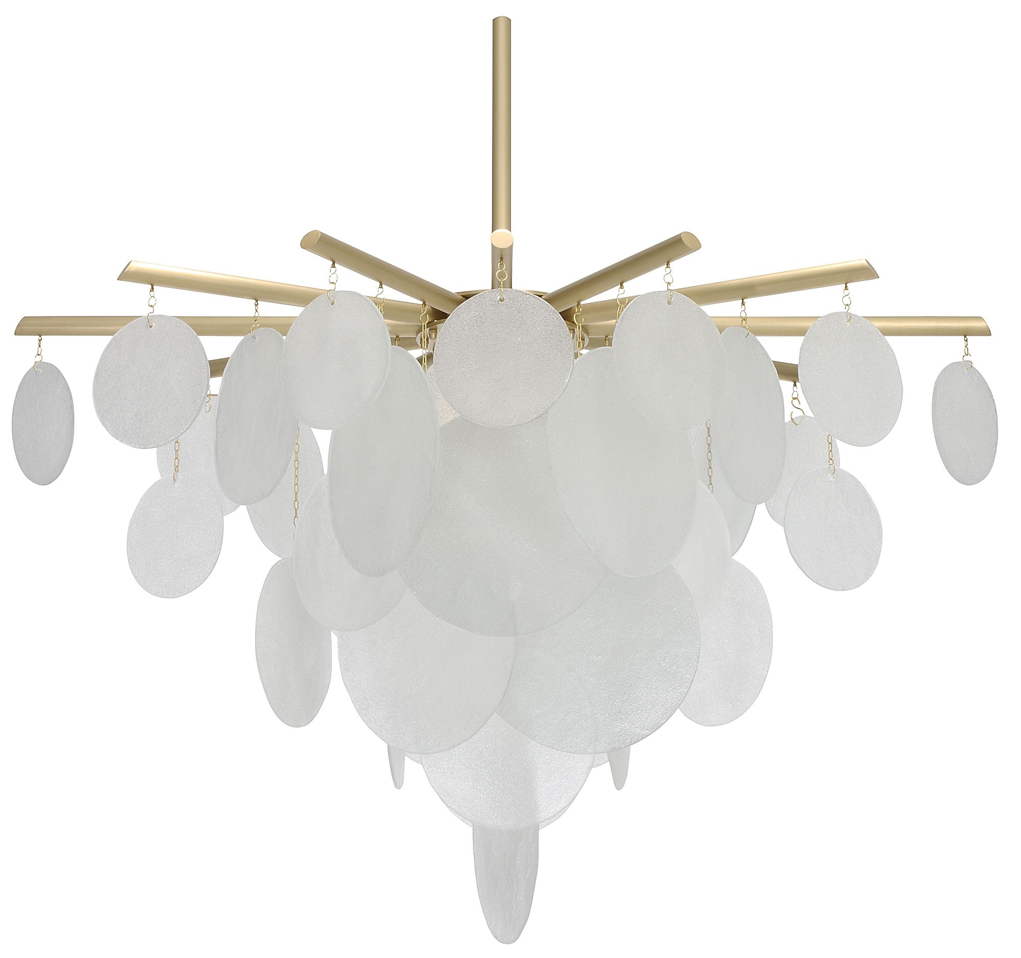 Ella Glass Pendant 46.9" 62.6"