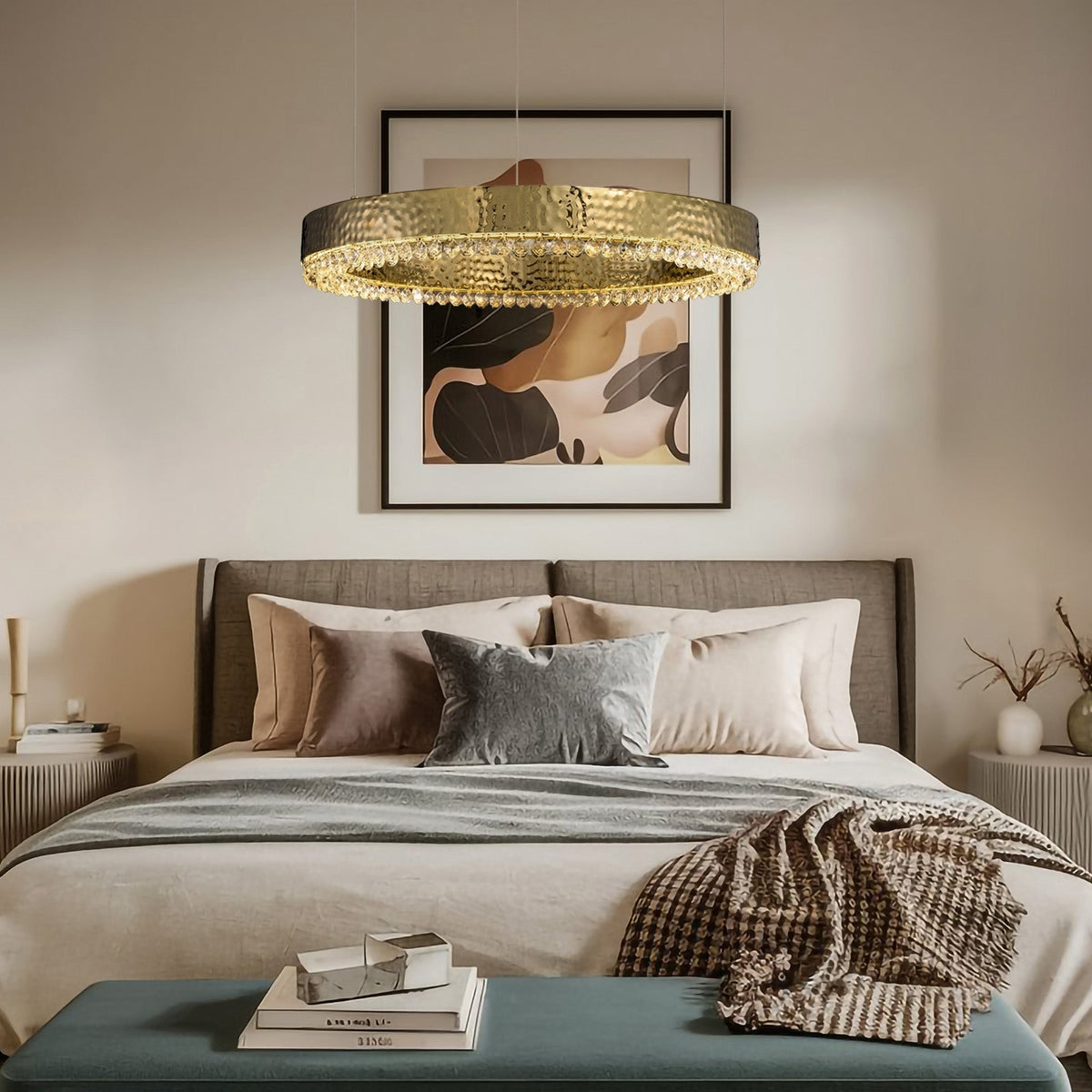 Hudson Crystal Modern Pendant Light