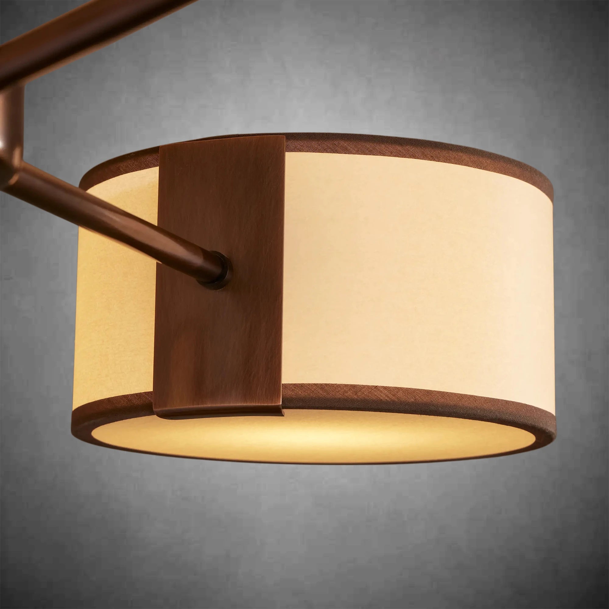 Daphne Fabric Linear Chandelier 62''72''