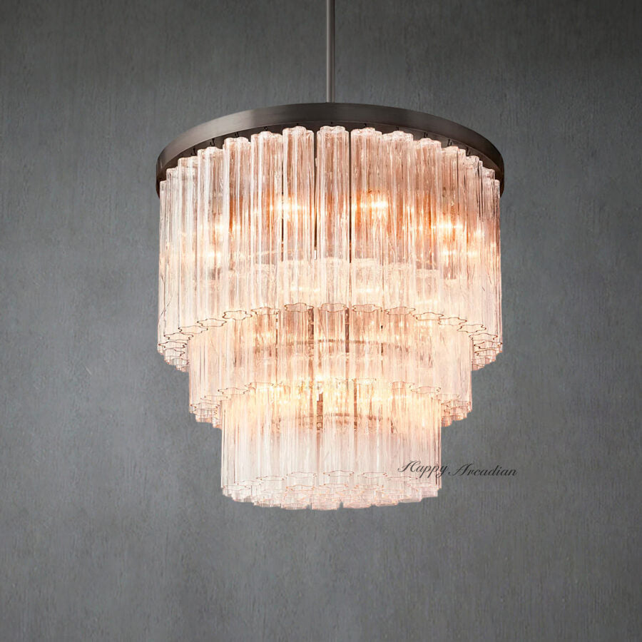 Ancelotti Round Tiered Chandelier 36''48"