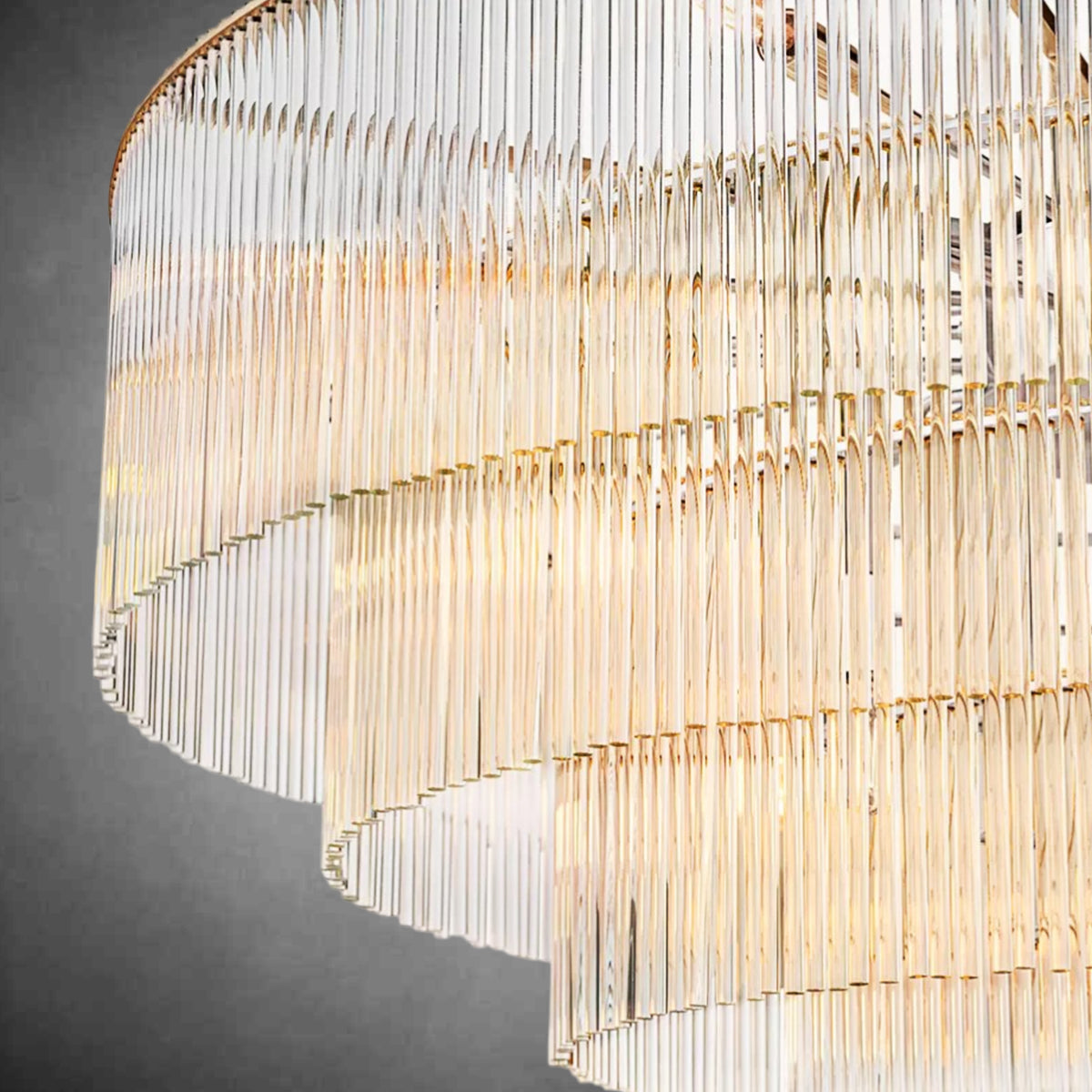 HA Amadeo Round Chandelier 40" for living room