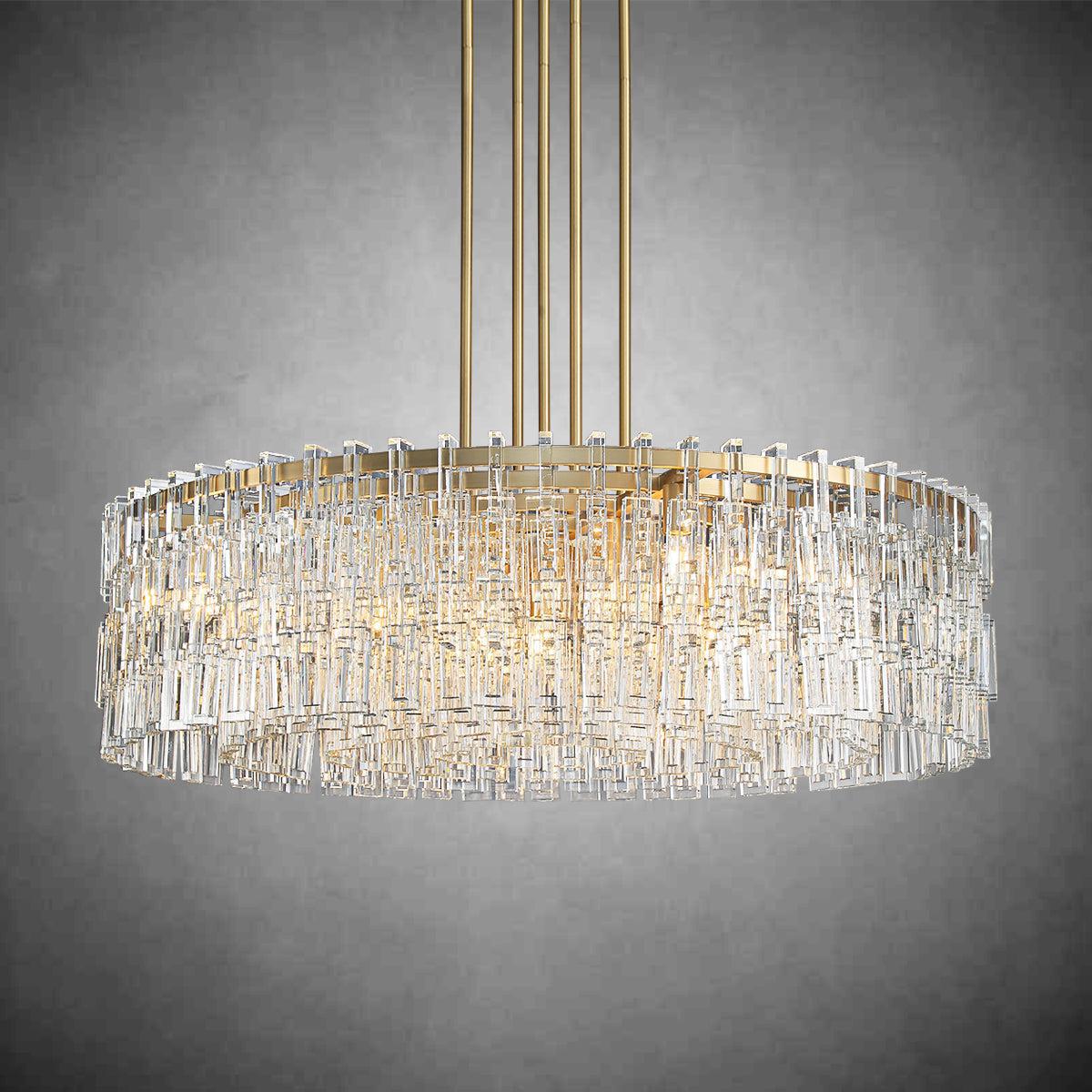 Seraphina Round Chandelier 36''48''60"