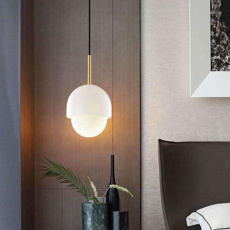 Alabaster Modern Art Pendant Light