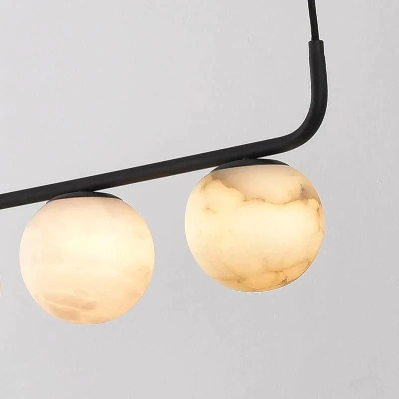 Alabaster Global Kitchen Island Pendant