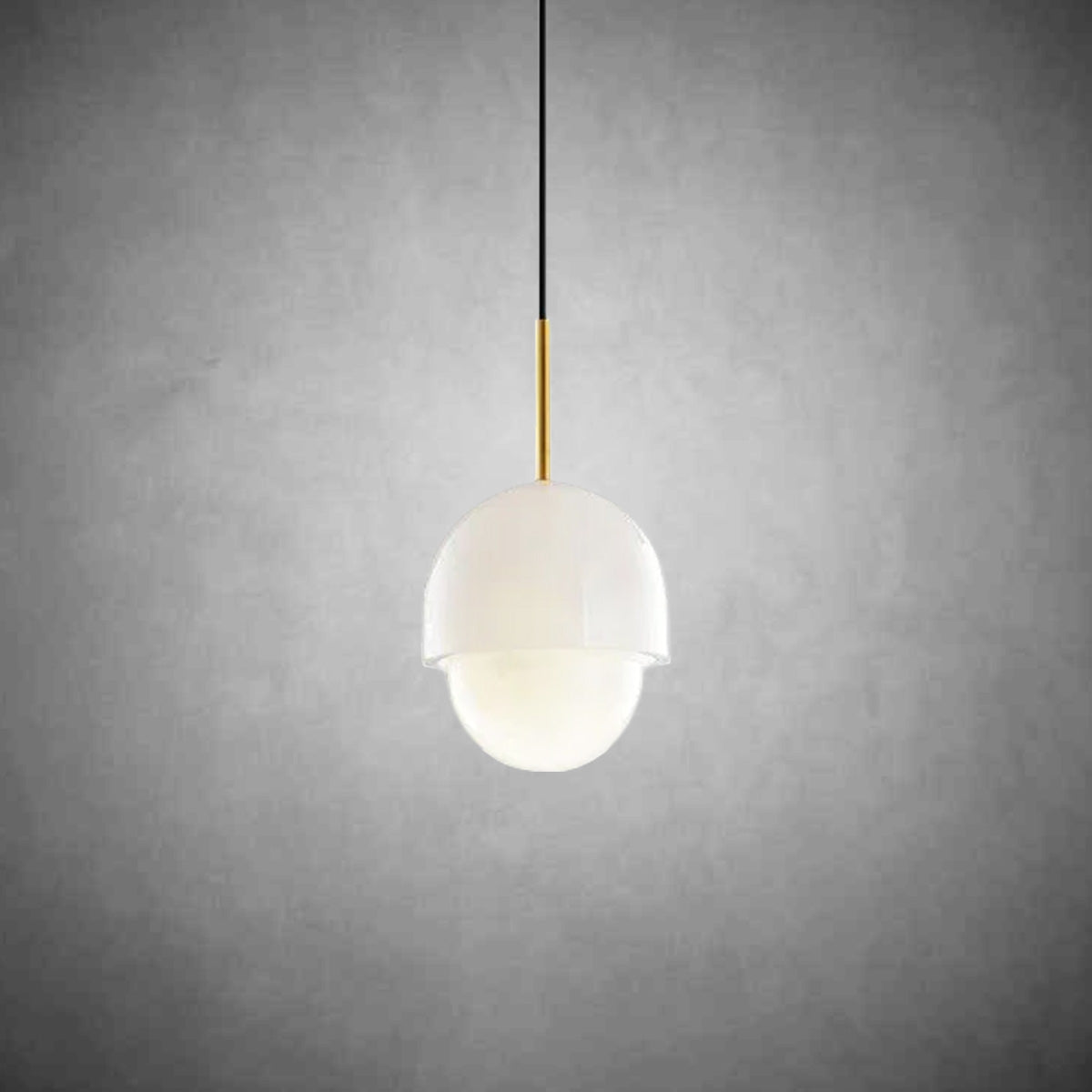 Alabaster Modern Art Pendant Light