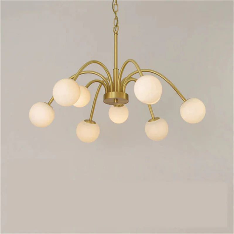Casey Alabaster Radial Chandelier