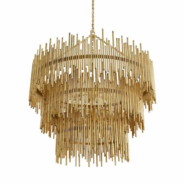Russell Luxury 3-Tier Metal Chandelier Lighting for Living Room
