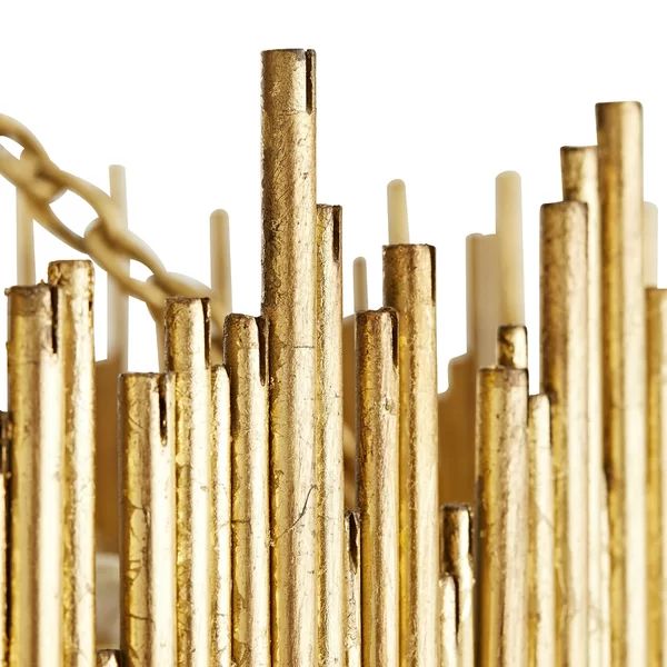 Russell 2-Tier Round Metal Living Room Chandelier Lighting