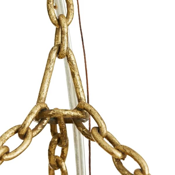 Russell 2-Tier Round Metal Living Room Chandelier Lighting