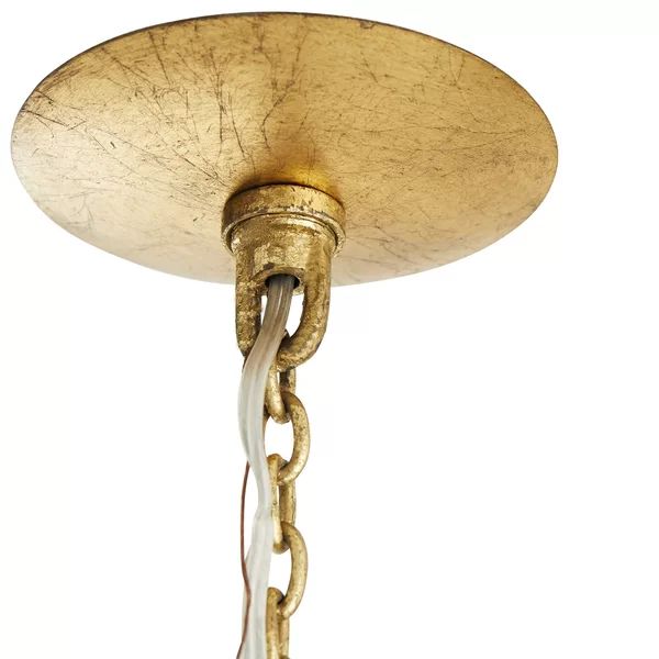 Russell 2-Tier Round Metal Living Room Chandelier Lighting