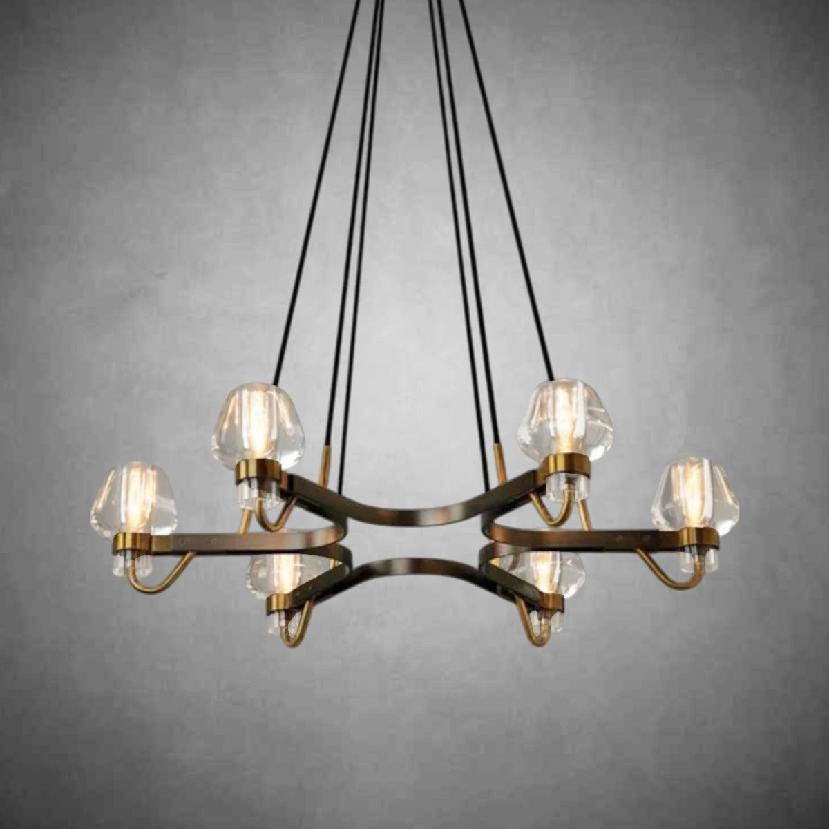 Aurora 6 Light Chandelier