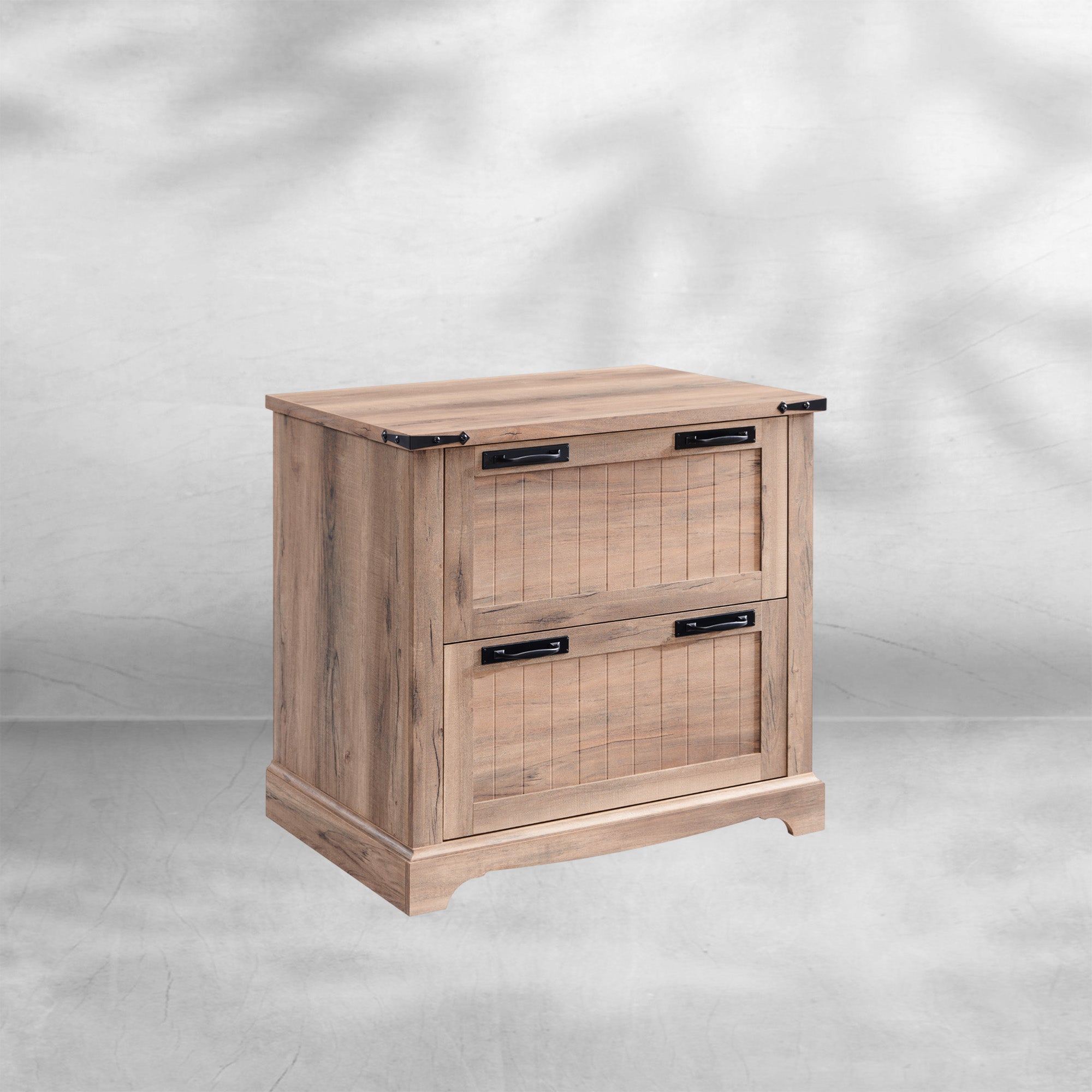 RedLemon Farmhouse 2-Drawer Filing Cabinet