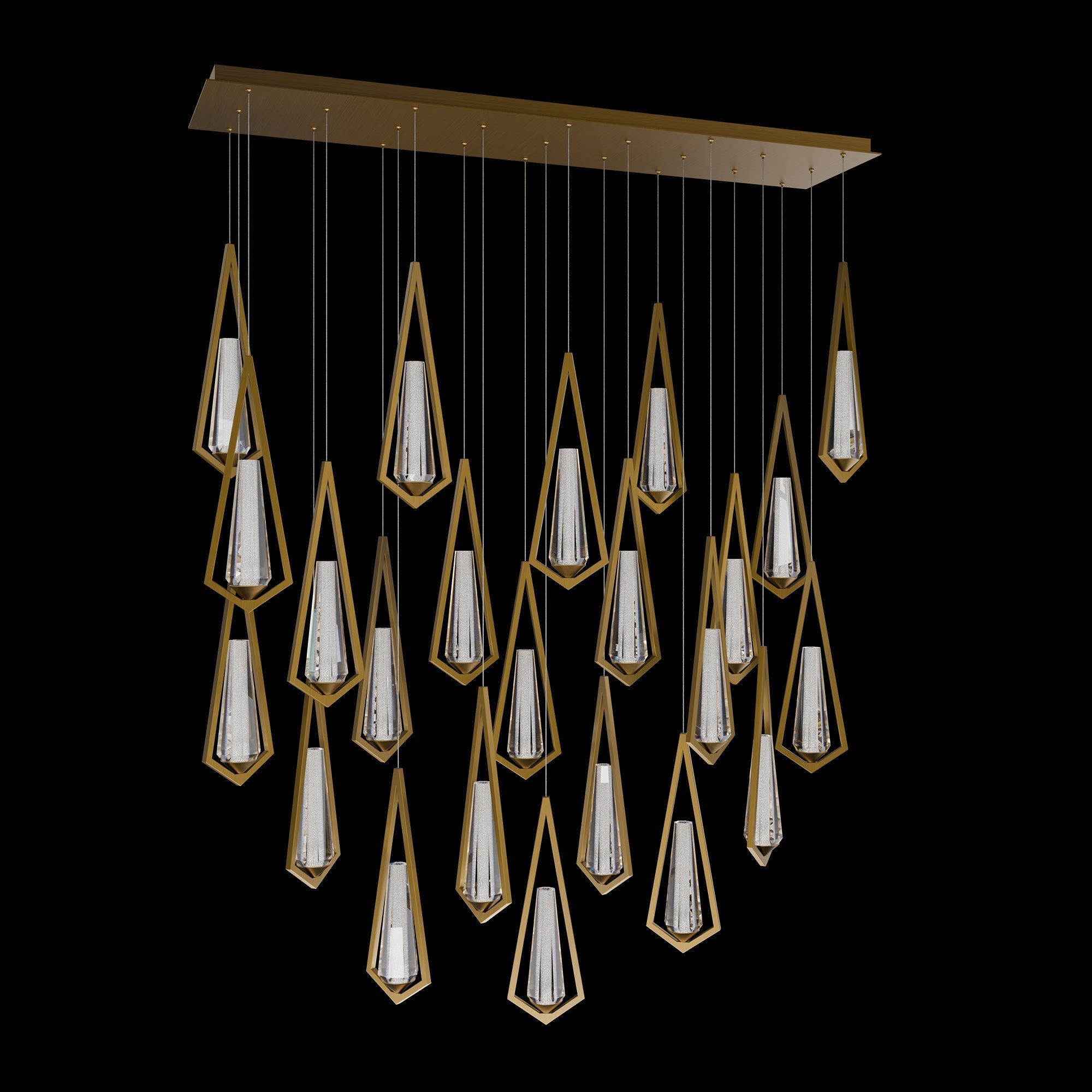 Devation Linear Chandelier 23 Light
