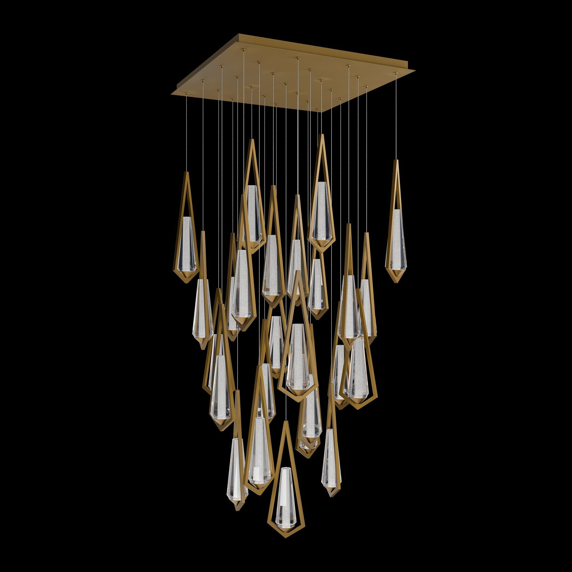 Devation Linear Chandelier 25 Light