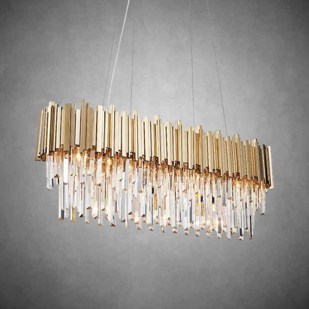 Candi Crystal Chandelier for Dining Room