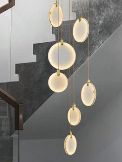 Diameter:15"(40c m);7-Lights - Polished Nickel - Customization