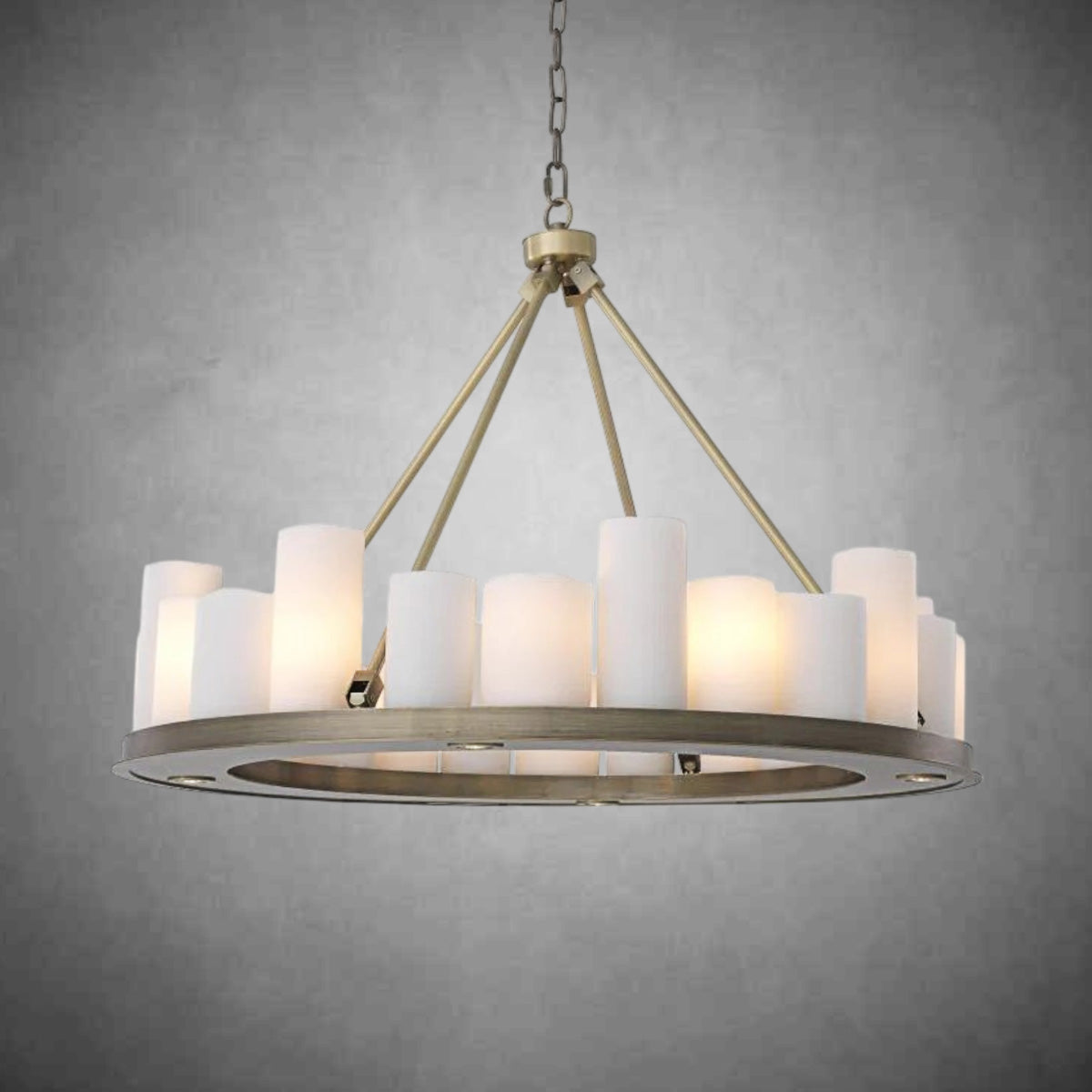 Carmen Ring Modern Candlestick Chandelier for Living Room