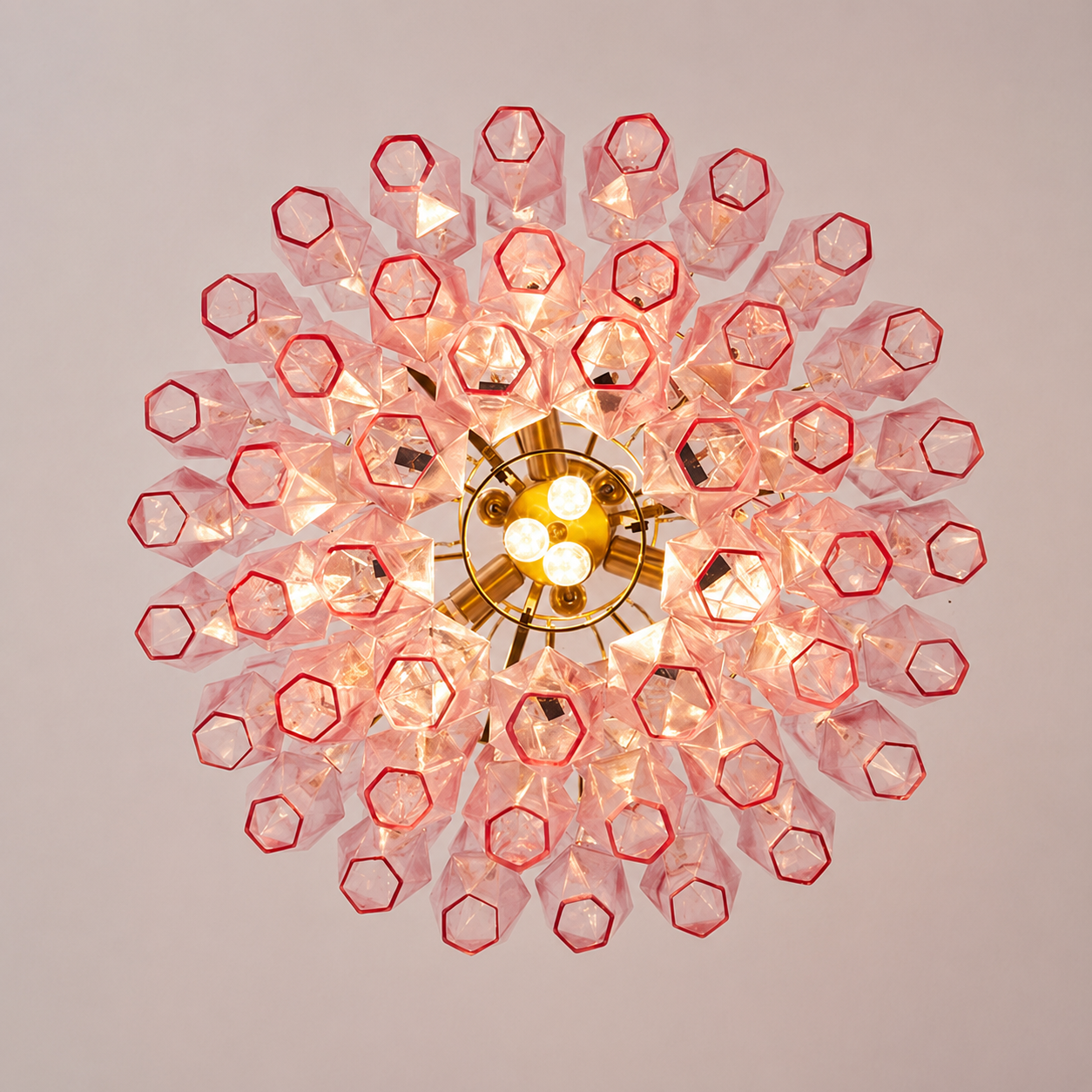 Virelle Cascade Artisan Murano Chandelier 21.7" 25.6"