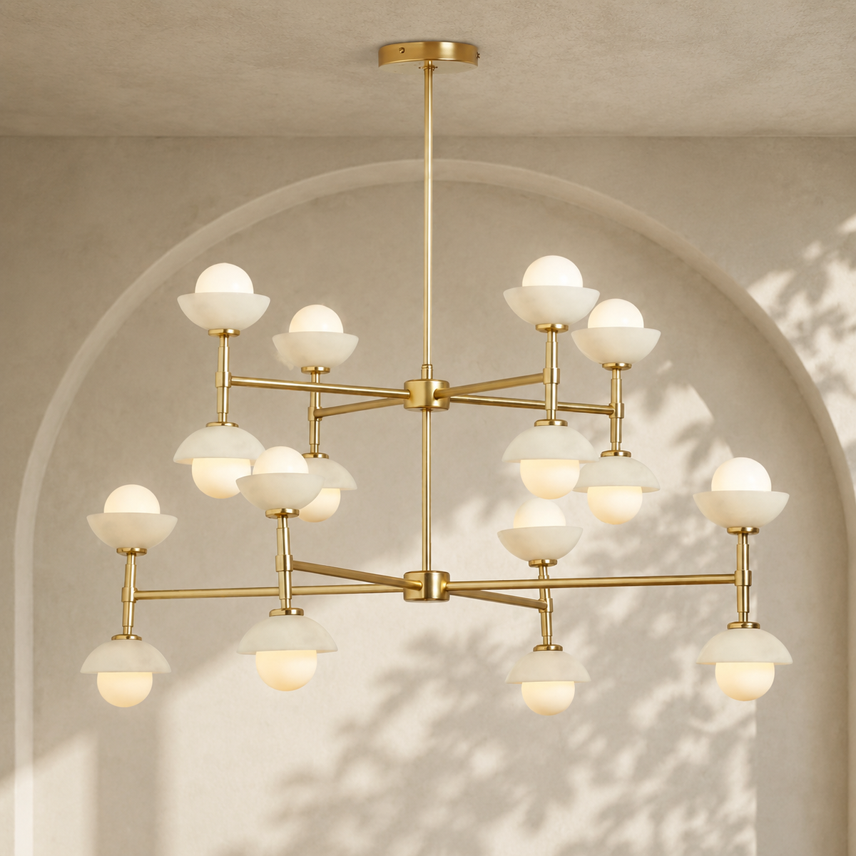 Aveline Refined Modern Chandelier 30.7"