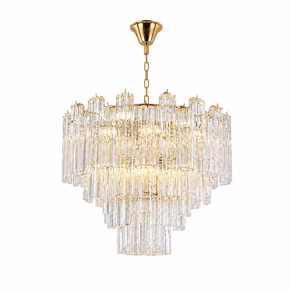 Elaris Cascade Artisan Murano Chandelier