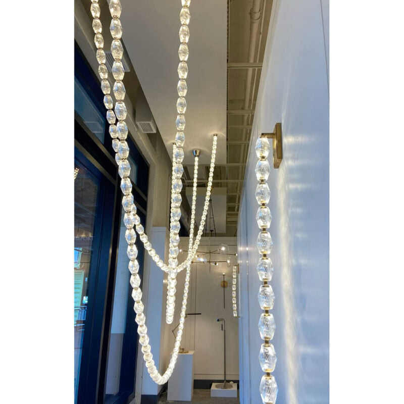 Collier Glass Pendant Lamp 140.5"H
