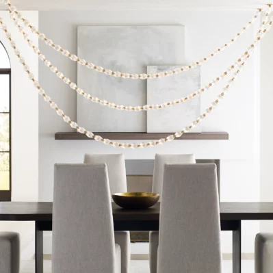 Collier Glass Pendant Lamp 26.2"H