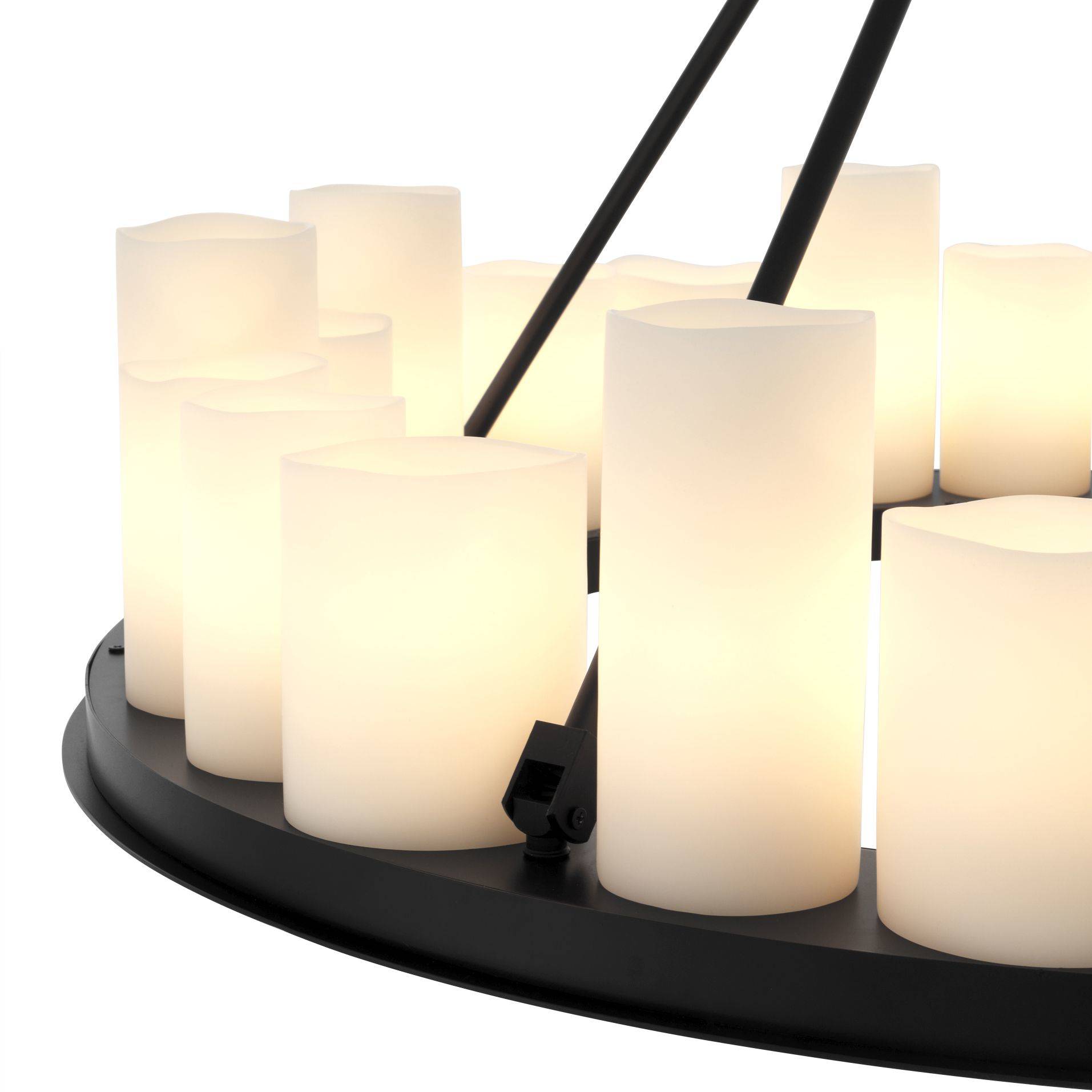 Carmen Ring Modern Candlestick Chandelier for Living Room