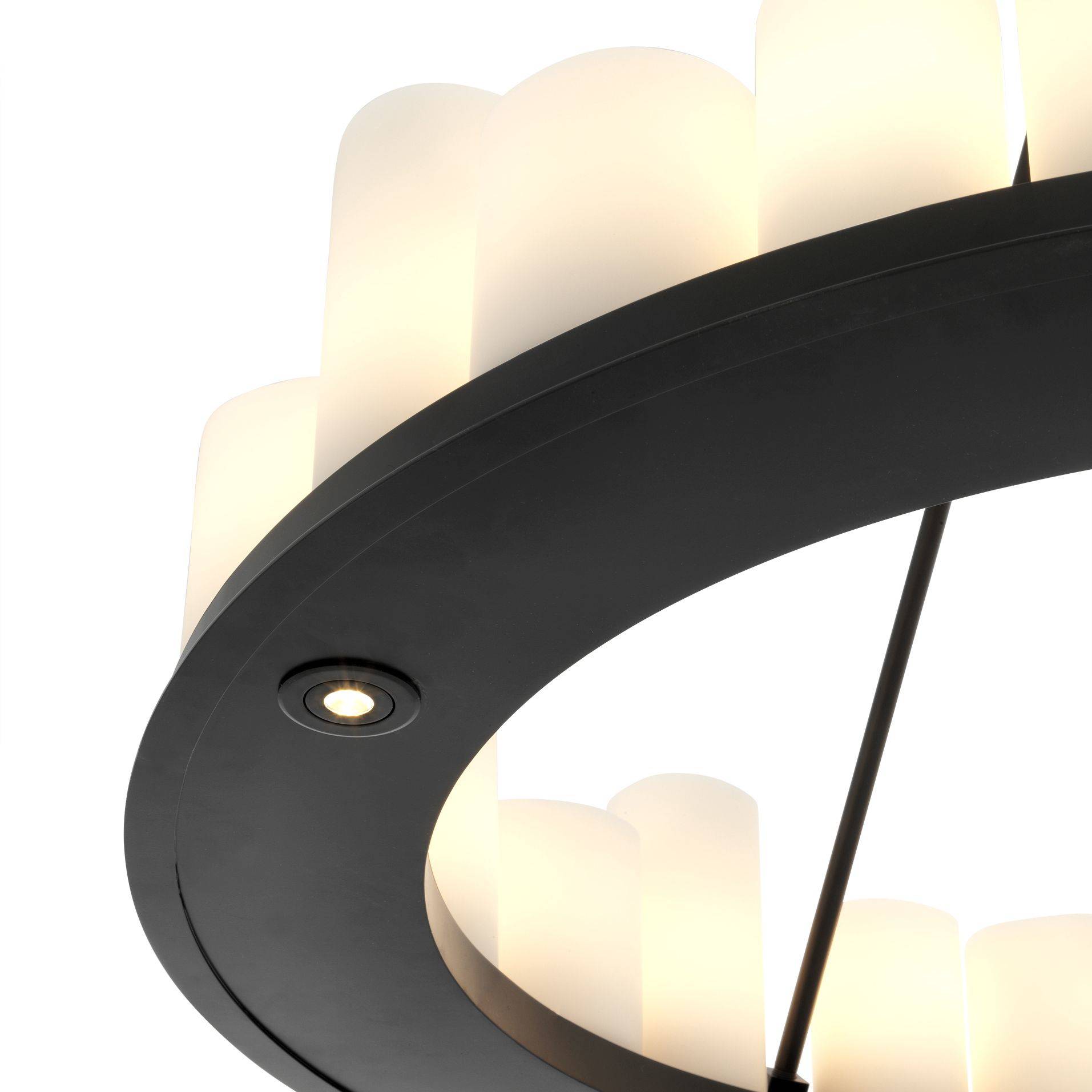Carmen Ring Modern Candlestick Chandelier for Living Room