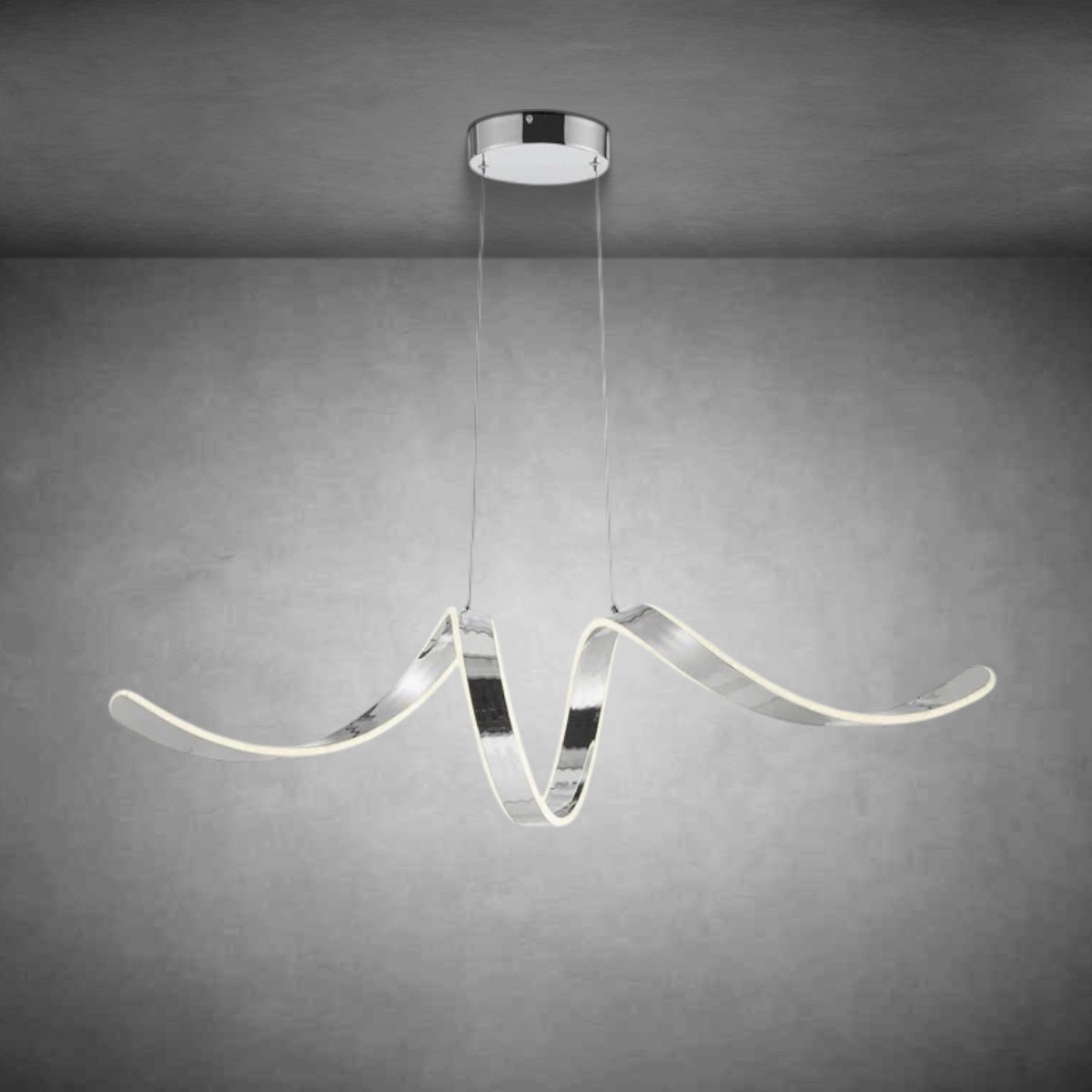 Copenhagen LED Chandelier Chrome