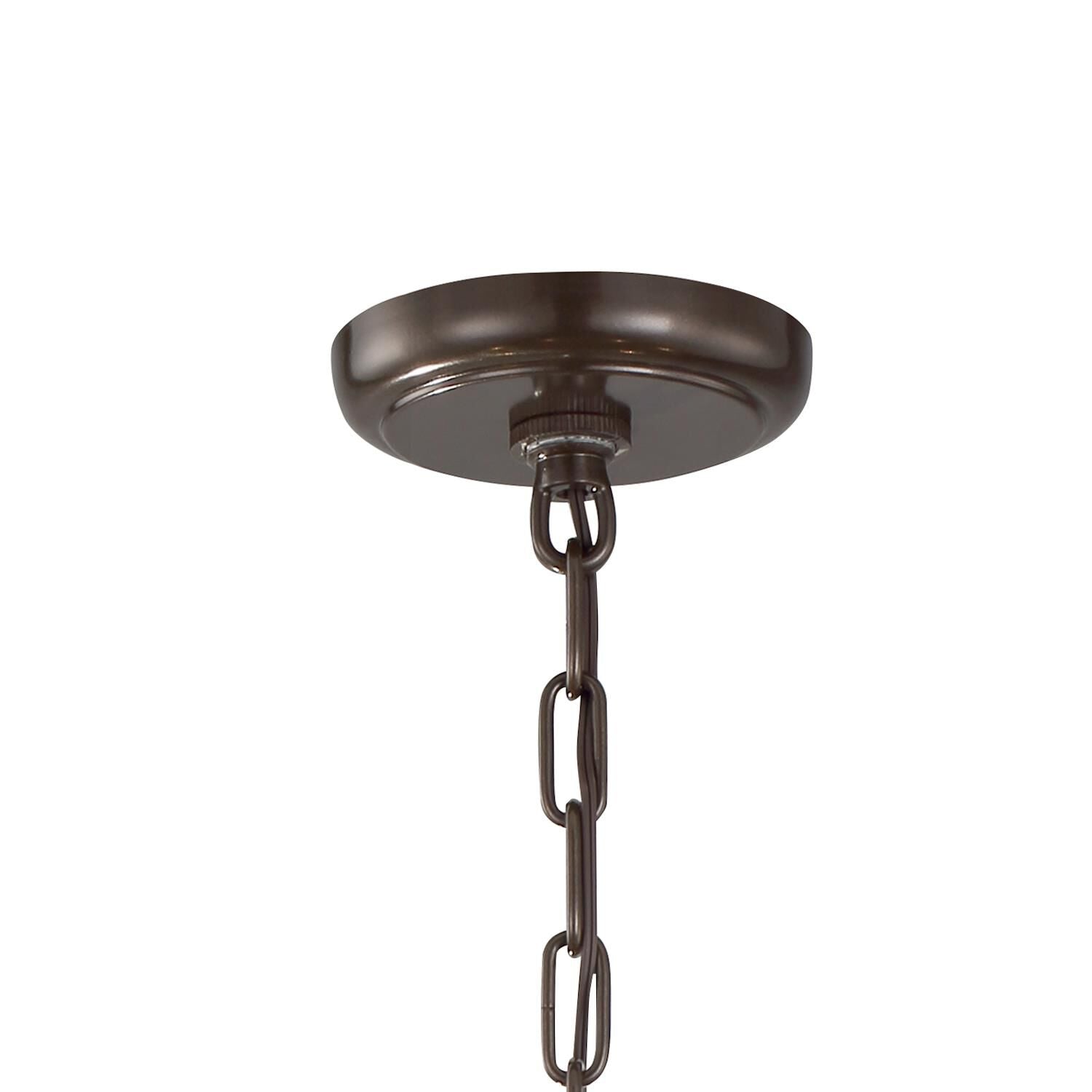 Crystorama Calypso 8-Light 25-Inch Chandelier, Clear Glass Accents